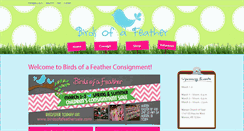 Desktop Screenshot of birdsofafeathersale.com